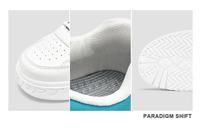 Skateboard Herresko Sommersneakers Læder Casual Mode Udendørs Løb Sport Vandreture Tennis Platform Designer Luksus