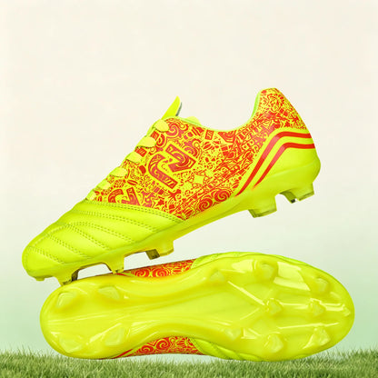 Chaussures de football AG/FG de nouveau style, crampons stables en TPU longs, unisexes, pour terrain de gazon extérieur, matchs et entraînements de football