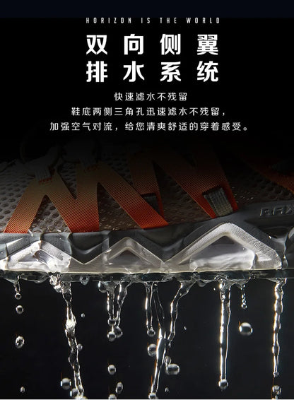 RAX Upstreams Aqua Shoes for Man Outdoor Sports Sneakers for Male Outdoor Summer Beach Sandals Fishing Shoes  Swimming Shoes