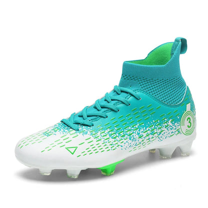 Teenage Adult Football Shoes New Fashion Large Size Sneaker Outdoor Professional Competition Training Football Footwear 31-48