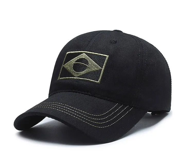 Outdoor Sports Baseball Cap Men'S Camouflage Cap, Middle And Young Men'S Casual Sun Protection Hat Brazilian Hat