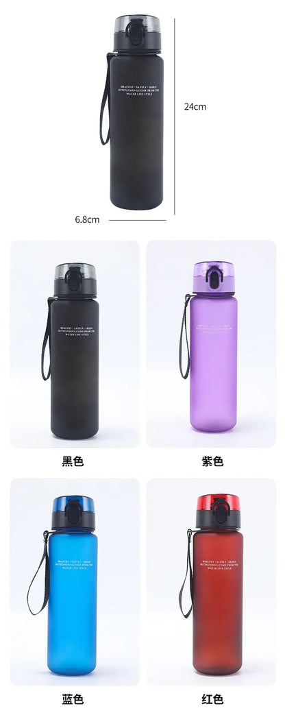 650ML Fortnite Sports Water Bottle Kawaii Motivational Leak Proof Portable Reusable Cups Outdoor Travel Gym Jugs New Cute Gifts