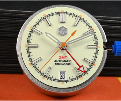 San Martin 39.5mm Limited Edition Full Lume Dial Automatic Mens Watch NH34 GMT 6H Date 10Bar Luxury Kol Saati SN0116W