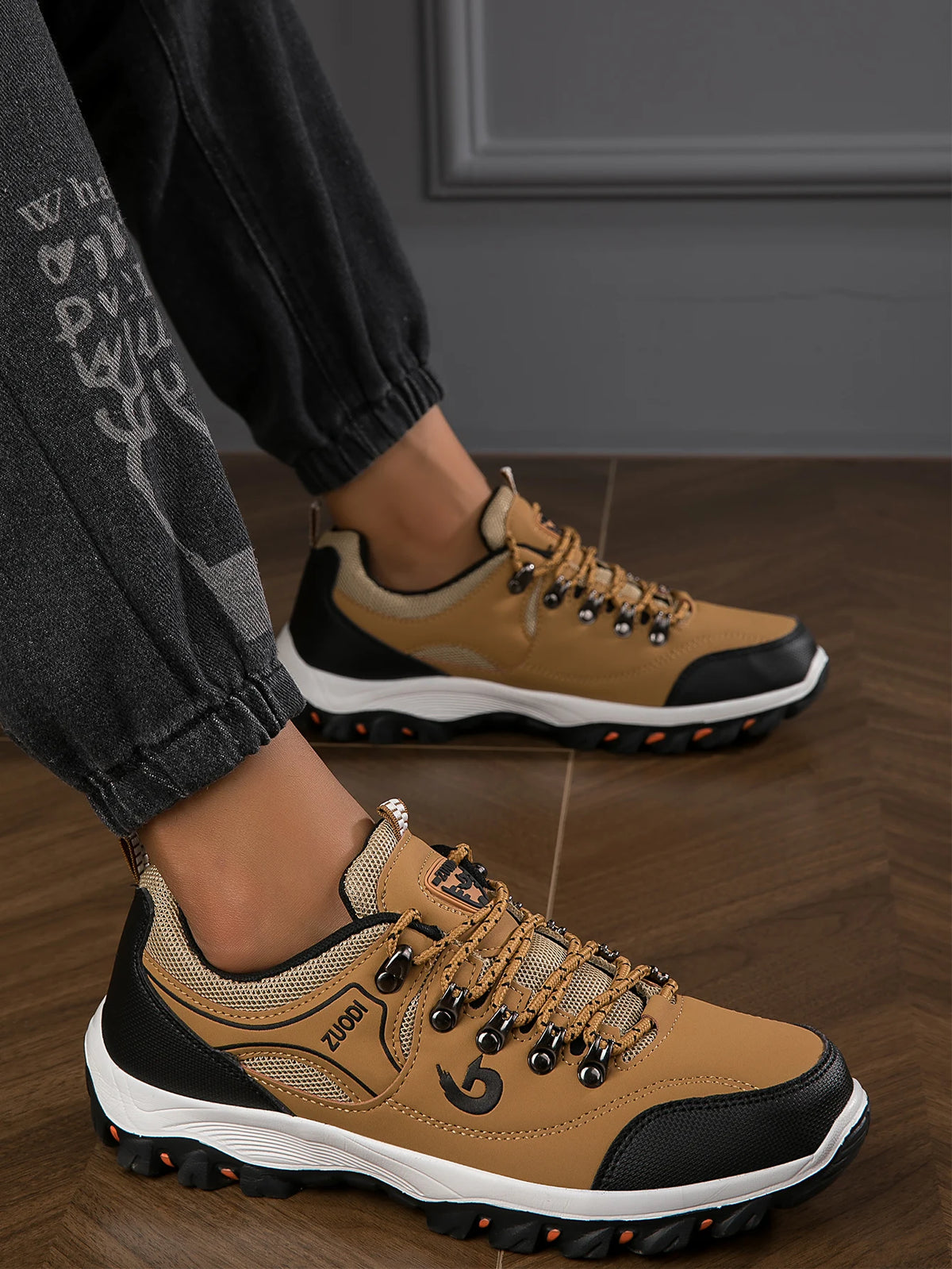 Herren-Wanderschuhe – Atmungsaktive Wander- und Sportschuhe – Outdoor – Ultraleicht – Rutschfest – Wandern – Camping – Laufen – Wander- und Sportschuhe