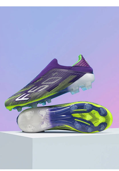 New Men Football Boots Match Cleats High-quality Futsal Indoor Sneakers Non-Slip Grass Soccer Shoes Hot-selling High-top Outdoor