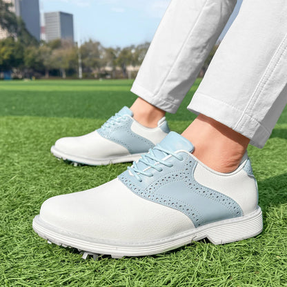 Ladies' Professional Golf Shoes, Fashionable Casual Walking Shoes, Outdoor Fitness Non Slip Comfortable Golf Sports Shoes