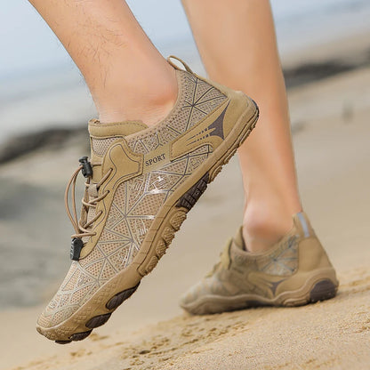 Barefoot Shoes,Quick-Drying Non-slip Outdoor Men's lightweight Wading Shoes,Suitable For Beaches,Hiking,Fitness,Sports Shoes36-4