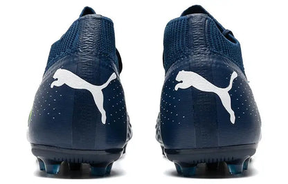 Chaussures de football Puma Future Match, bout rond, confortables, MG (crampons courts en caoutchouc), amortissantes, durables, respirantes, 107373-03