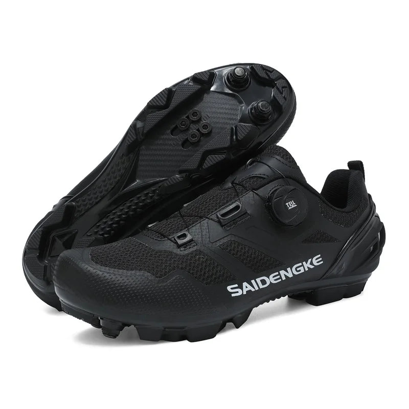 Sapatilhas de Ciclismo Unissexo Novas Profissionais Leves Luxyry Originais para Estrada em Borracha MTB Corrida Bicicleta Moda Bike Street Sports