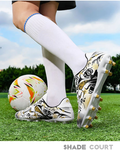 Scarpe da calcio da uomo Scarpe da calcio originali per ragazzi TF/AG Scarpe da calcio professionali da campo al coperto Scarpe da calcio Society Sneaker antiscivolo