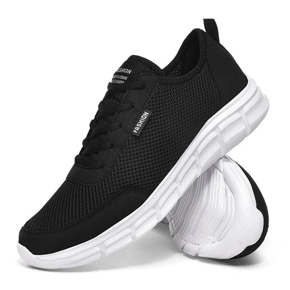 Men's Summer Sneakers Casual Running Shoes Breathable Walking Mesh Lightweight Sports Shoes Comfortable Fashion Shoes Zapatillas