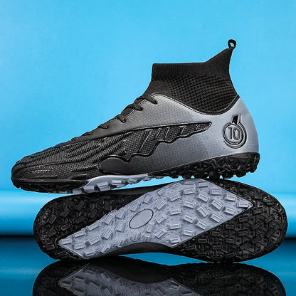 Chaussures de football professionnelles pour hommes, crampons durables pour terrain en herbe extérieur