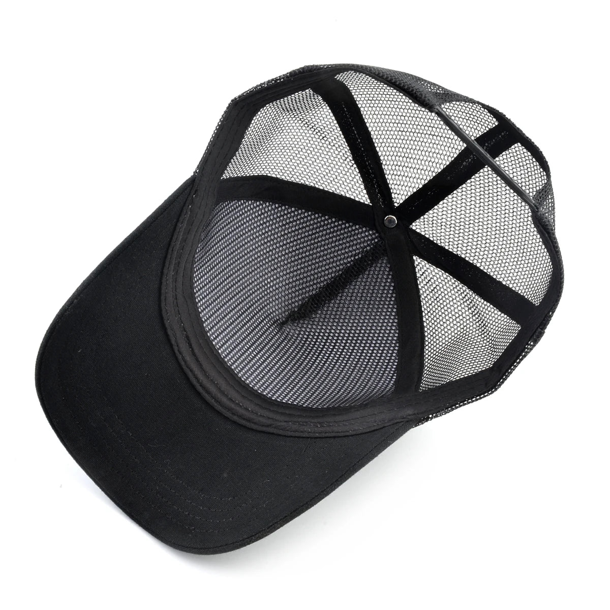 Modische Trucker-Caps mit besticktem Ziegen-Patch, Vier-Jahreszeiten-Snapback-Baseballcap für Herren und Damen, verstellbare Schirmmütze