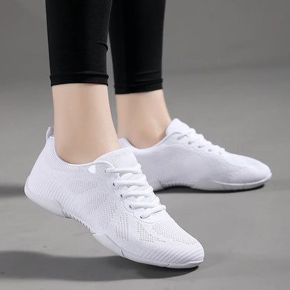 Marwoo Girls White Cheer Dance Sneakers Kids Lightweight Cheerleading Training Walking Tennis Womens Fashion Sports Shoes 2316