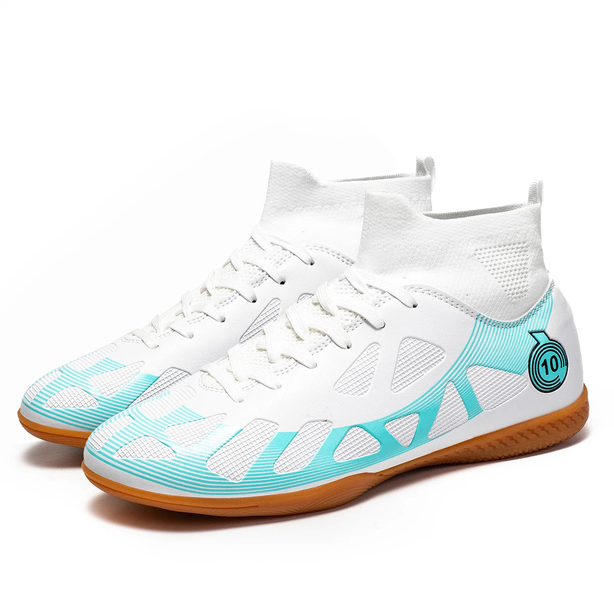 2026 New Professional Indoor Flat Bottomed Football Shoes Teenagers Durable Comfortable Training Shoes Adult Non Slip Soccer Sho