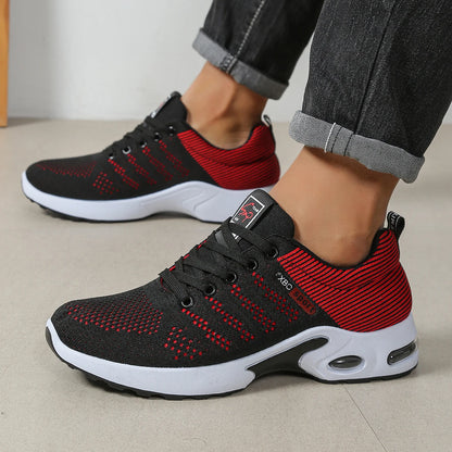 Zapatillas de running de moda para hombre con cordones, muy transpirables: antideslizantes, duraderas y con una comodidad acolchada. Zapatillas deportivas de moda para hombre.