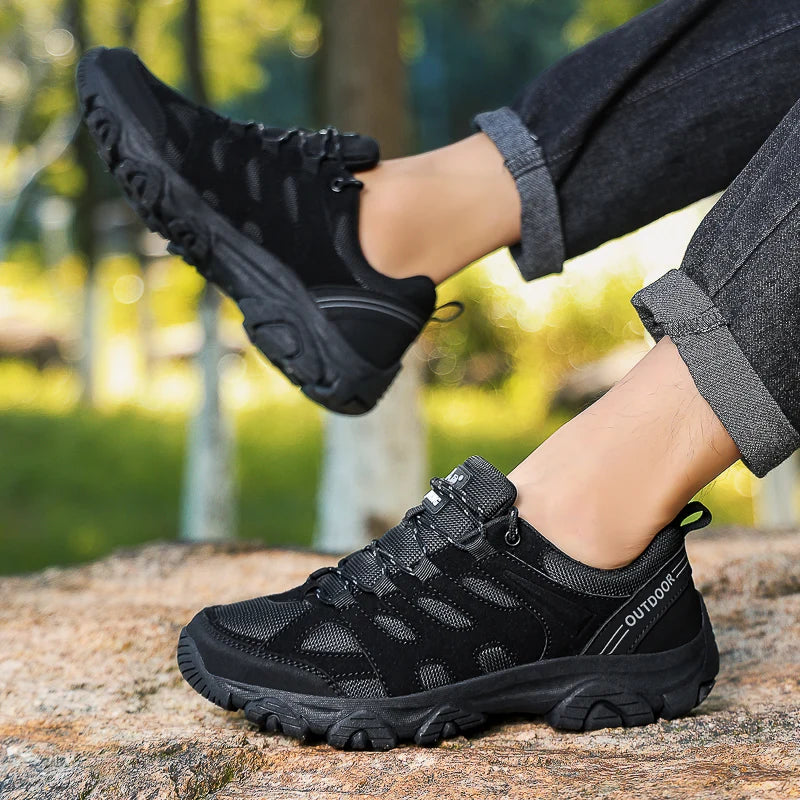 Men Women Outdoor Sports Hiking shoes Fashion Trekking Sneakers Comfort Footwear All Season Jogging Shoe For Man Breathable Shoe