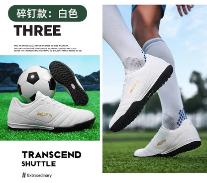 New Men Football Boots Match Professional Sneakers Non-slip Soccer Shoes Outdoor Drop Shipping Unisex Training Sport Futsal