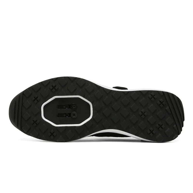 Cycling Shoes MTB Flat Pedal Cleat Shoes Mountain Man Bicycle Shoe Speed Cycling Racing Sneaker Road Bike Shoe Lock Footwear Men