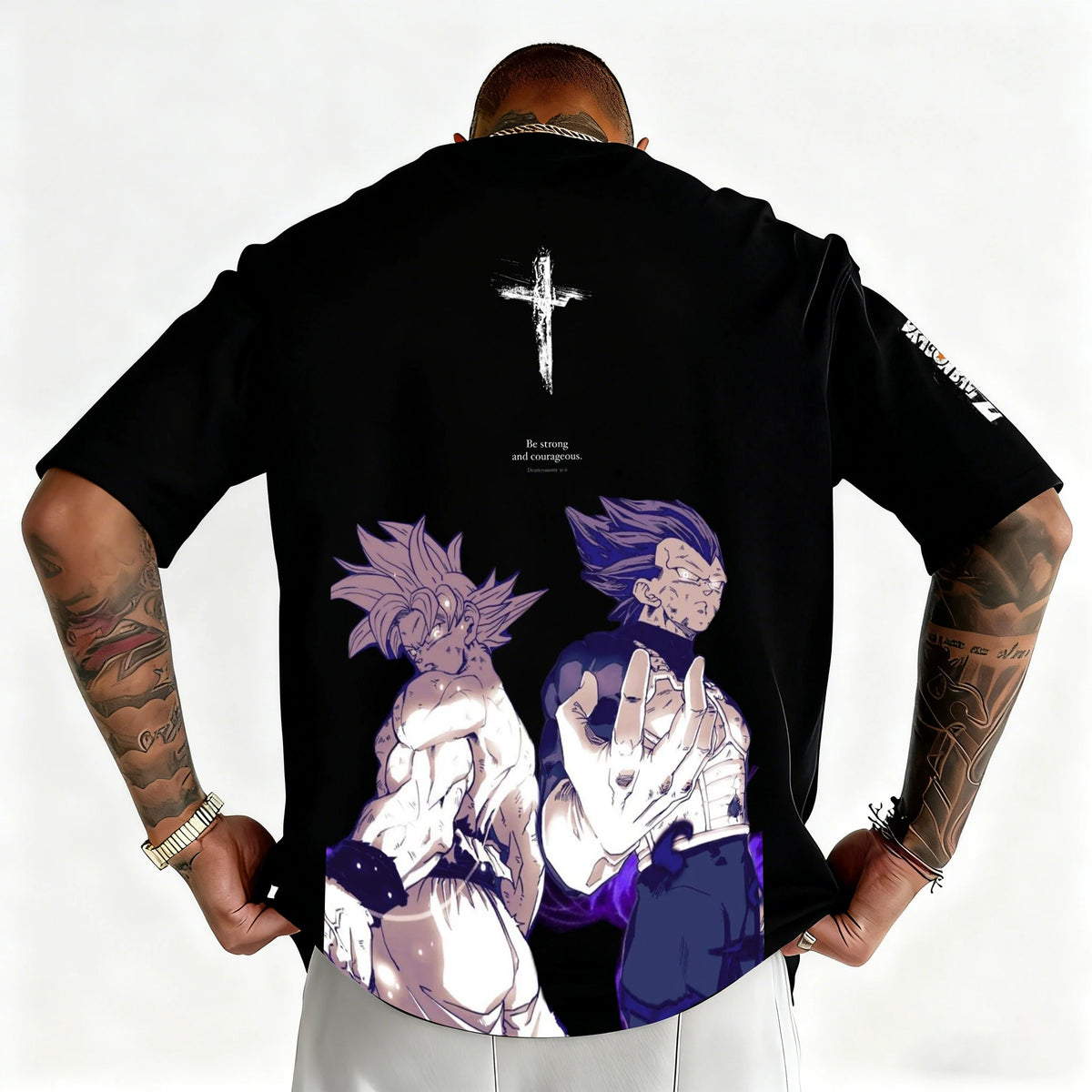 Pánske tričko s potlačou z japonského anime Dragon Ball, Majin Buu, chlapčenské, detské, Harajuku, s krátkym rukávom, detské tričko Goku, letné oblečenie