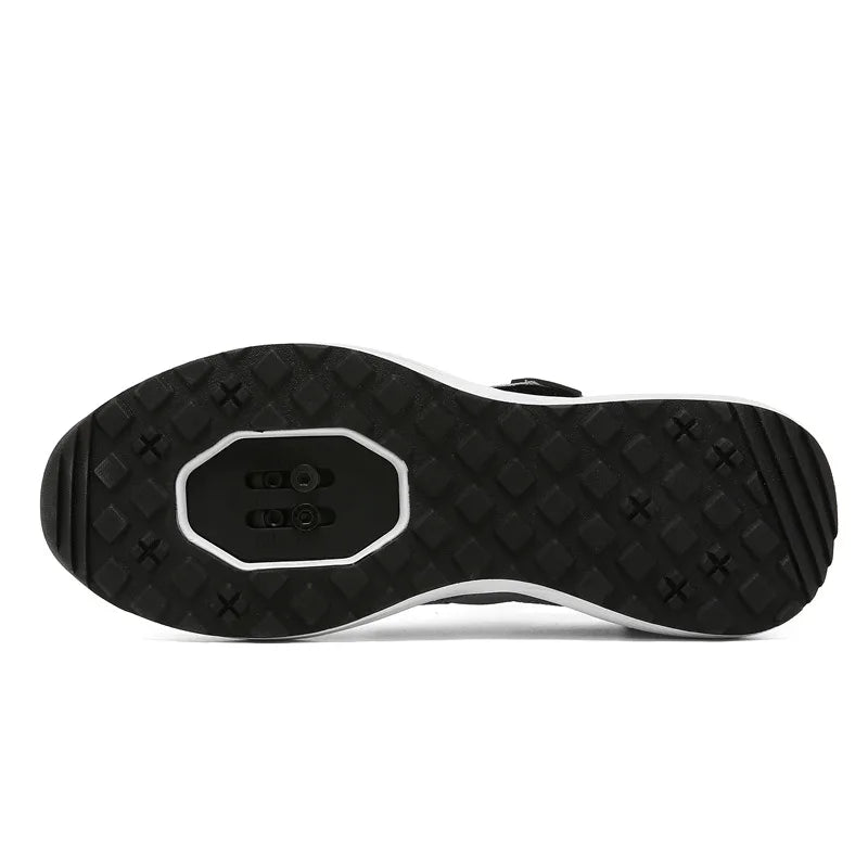 Cycling Shoes MTB Flat Pedal Cleat Shoes Mountain Man Bicycle Shoe Speed Cycling Racing Sneaker Road Bike Shoe Lock Footwear Men