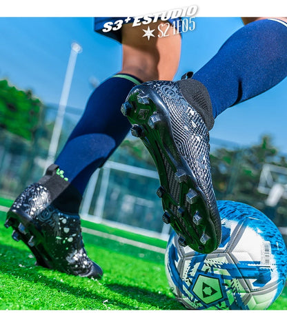 Chuteiras de futebol para homem, sapatos de futebol, chuteiras de futebol para rapazes, chuteiras de futebol para crianças, ténis, chuteiras de futebol unissexo