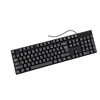 Spanish French  Russian Arabic Letter keycaps Keyboard Gaming Keyboard Usb Wired 104 Keys  For Computer