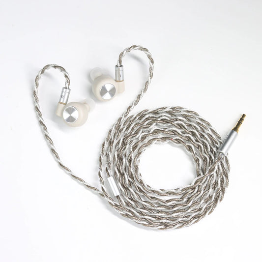 ARTTI T10 Planar Driver In-Ear HiFi-hörlurar, 14,2 mm trådbundna IEM-monitorer med strukturerad bas, avtagbar 0,78 mm 2-polig kabel, 3,5 mm/4,4 mm hörlurar för audiofiler