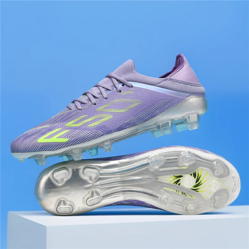 New Men Football Boots Match Cleats High-quality Futsal Indoor Sneakers Non-Slip Grass Soccer Shoes Hot-selling High-top Outdoor
