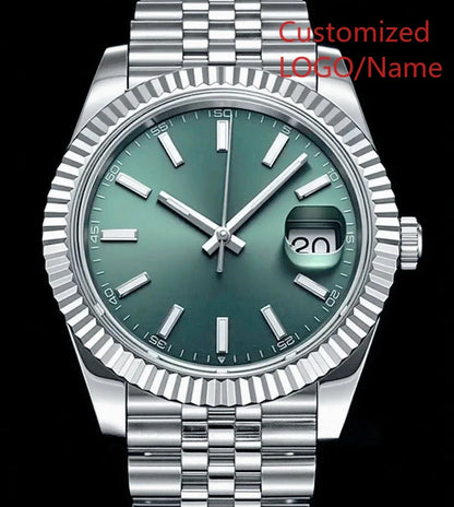 A989 Store Customized Watch Men's Women Automatic Mechanical Watch 36mm 40mm 904L Stainless Steel Black Blue