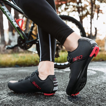 New Cycling Shoes MTB Cycling Men's Sports Shoes Self-Locking Speed Road Cycling Sports Shoes Women's SPD Cleats Cycling Shoes