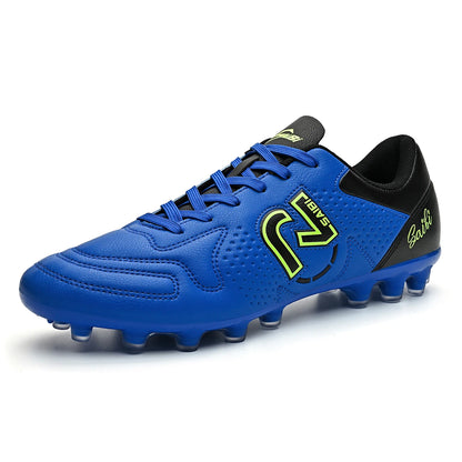 Chaussures de sport unisexes haute adhérence, tige en PU tissé, crampons TPU AG FG, contrôle de précision, antidérapantes, chaussures de sport pour hommes