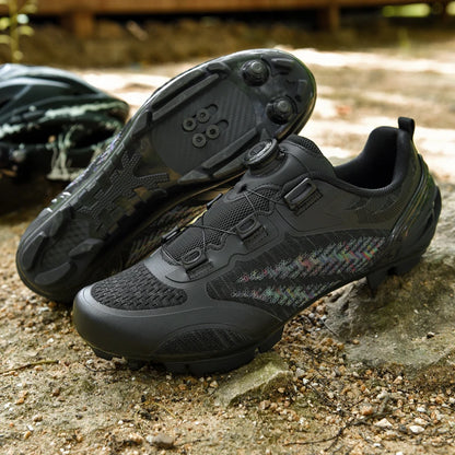 Mtb Cycling Shoes Men Women T03 Purple Breathable Speed Self-Locking Road Cycling Sports Shoes Outdoor Racing Training Sneakers
