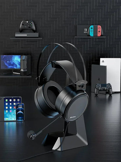 NUBWO casque de jeu filaire sur l'oreille avec micro antibruit casques N7 Gamer PS4 Xbox One casque stéréo pour PC/MAC/PS4/PS5