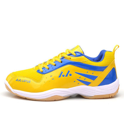 Sapatos de badminton para competição profissional, para homem e mulher, sapatos desportivos unissexo, sapatos de ténis, leves, ténis de mesa