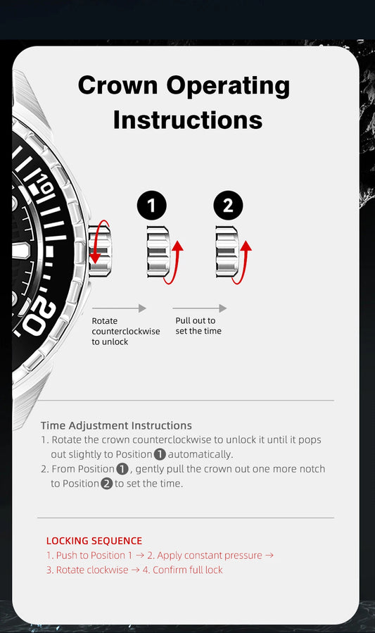 NORTH EDGE Nuovo orologio subacqueo TRITON a energia solare - Orologi da uomo di lusso al quarzo - Cassa in acciaio inossidabile 316L - Impermeabile fino a 300 m