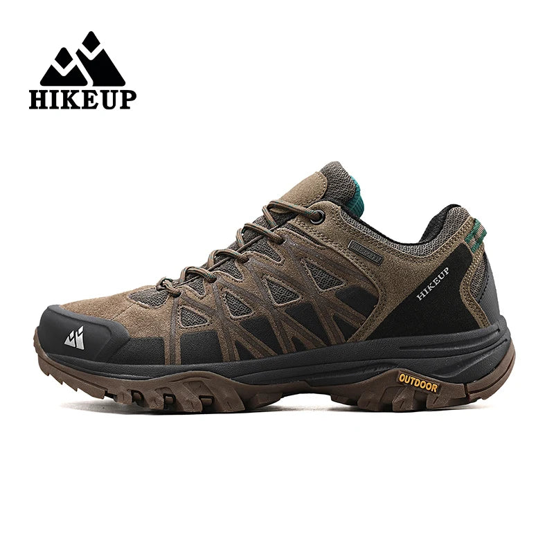 HIKEUP Μόδα Υπαίθρια Παπούτσια Πεζοπορία Ανδρικά Αθλητικά Casual Μπότες Ορειβασίας Πεζοπορίας Παπούτσια για Άνδρες Αντιολισθητικά Ανθεκτικά στη φθορά