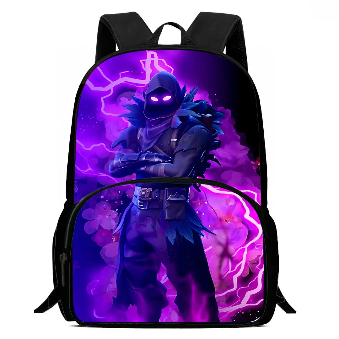 Classic Game FortniteS Kids Backpacks Boys Girls Student Birthday Gift Child School Bags Large Capacity Camping Durable Rucksack