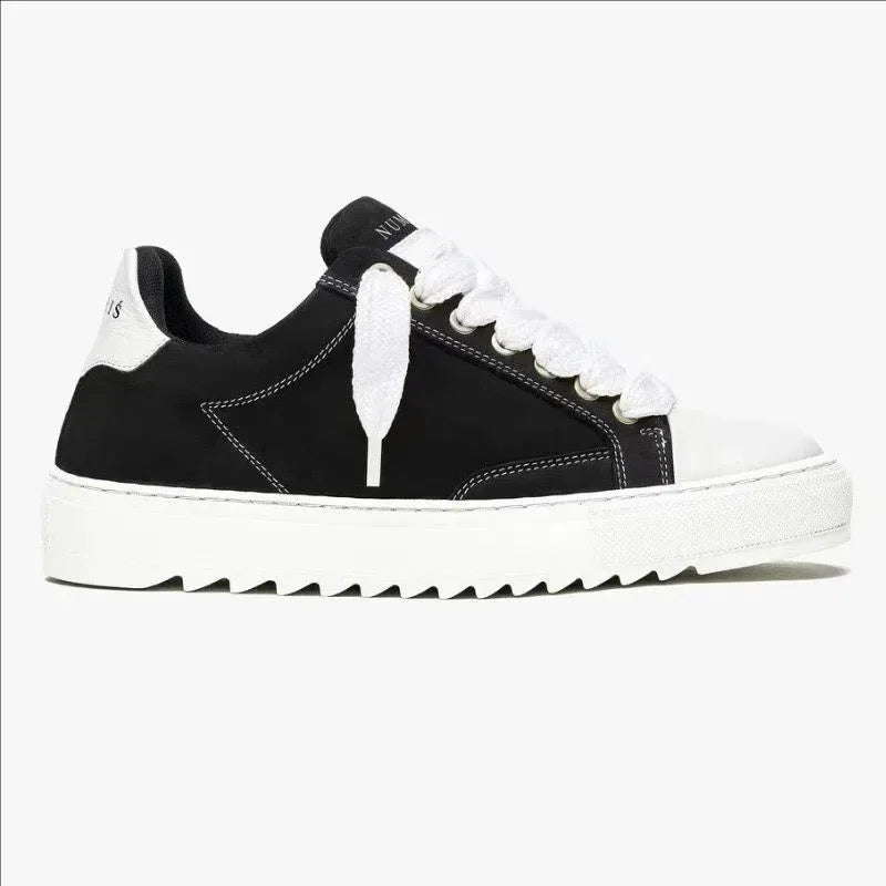 Chaussures de skate décontractées et respirantes pour hommes, semelle épaisse, baskets de sport polyvalentes, en toile grise denim imprimée, style spray, chaussures en toile
