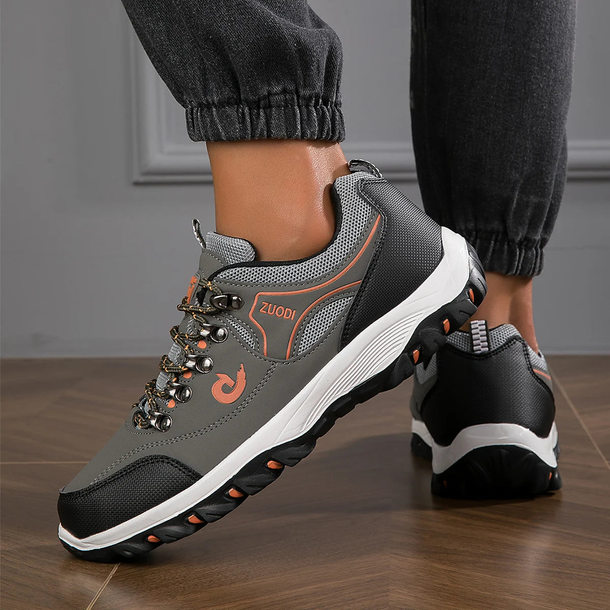 Herren-Wanderschuhe – Atmungsaktive Wander- und Sportschuhe – Outdoor – Ultraleicht – Rutschfest – Wandern – Camping – Laufen – Wander- und Sportschuhe