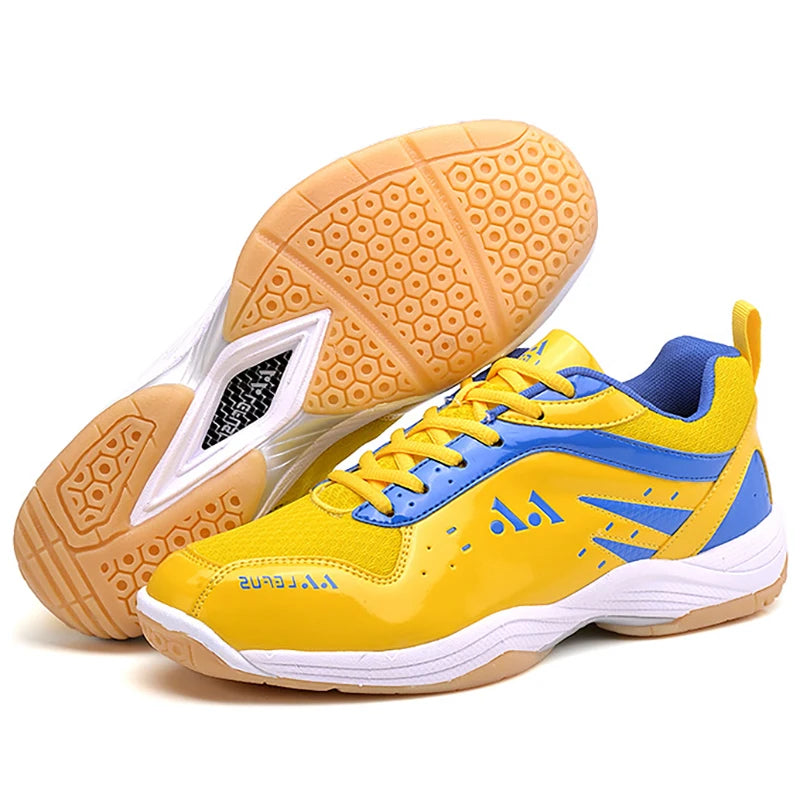 Sapatos de badminton para competição profissional, para homem e mulher, sapatos desportivos unissexo, sapatos de ténis, leves, ténis de mesa