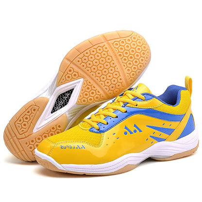 Sapatos de badminton para competição profissional, para homem e mulher, sapatos desportivos unissexo, sapatos de ténis, leves, ténis de mesa