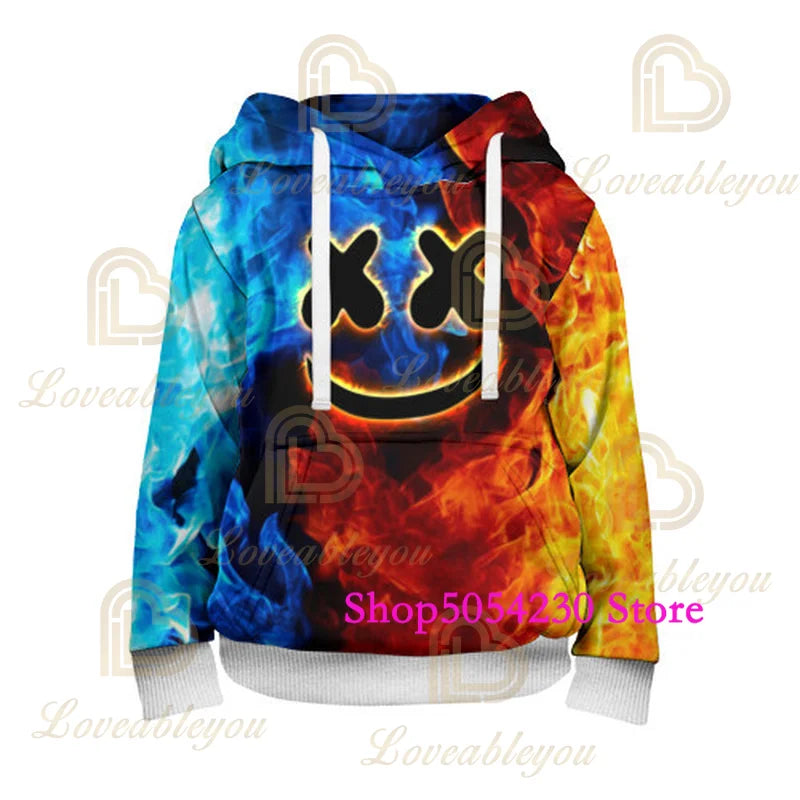 3D printani Fortnite hoodie s lamom Battle Royale, crtani sweatshirt za muškarce i žene, majica s kapuljačom Game Hero za tinejdžere