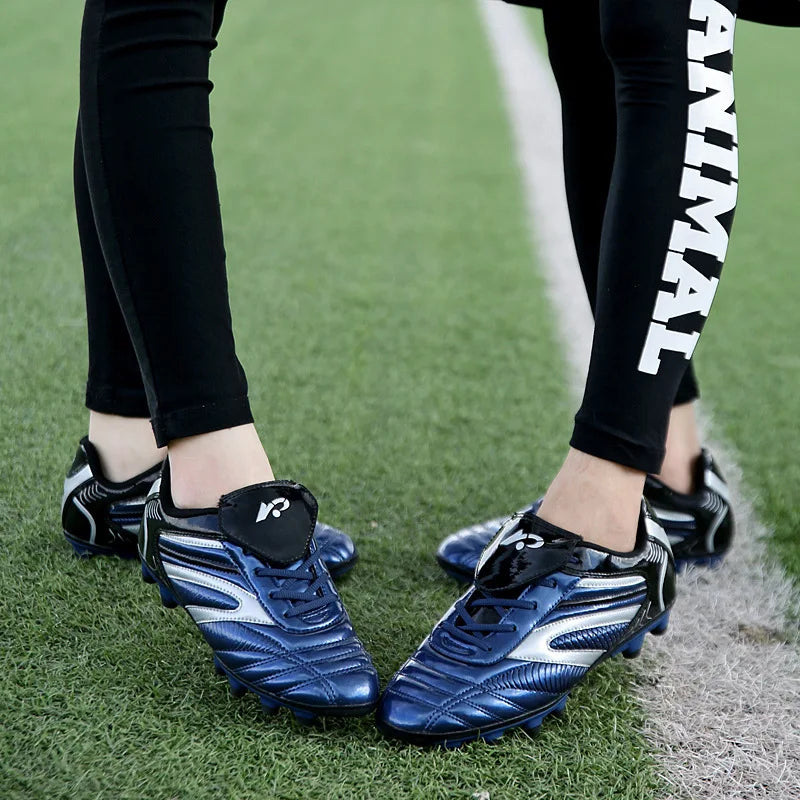 Nieuwe voetbalschoenen voor kinderen – voetbalschoenen, noppen en futsalschoenen, maat 30-45, sneakers voor jongens en meisjes, sportschoenen voor training