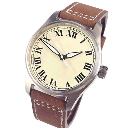 39mm Pilot Aviator Diving Watches Miyota8215 Automatic Mechanical Watch for Men 20BAR Waterproof Sapphire Crystal 316L Steel