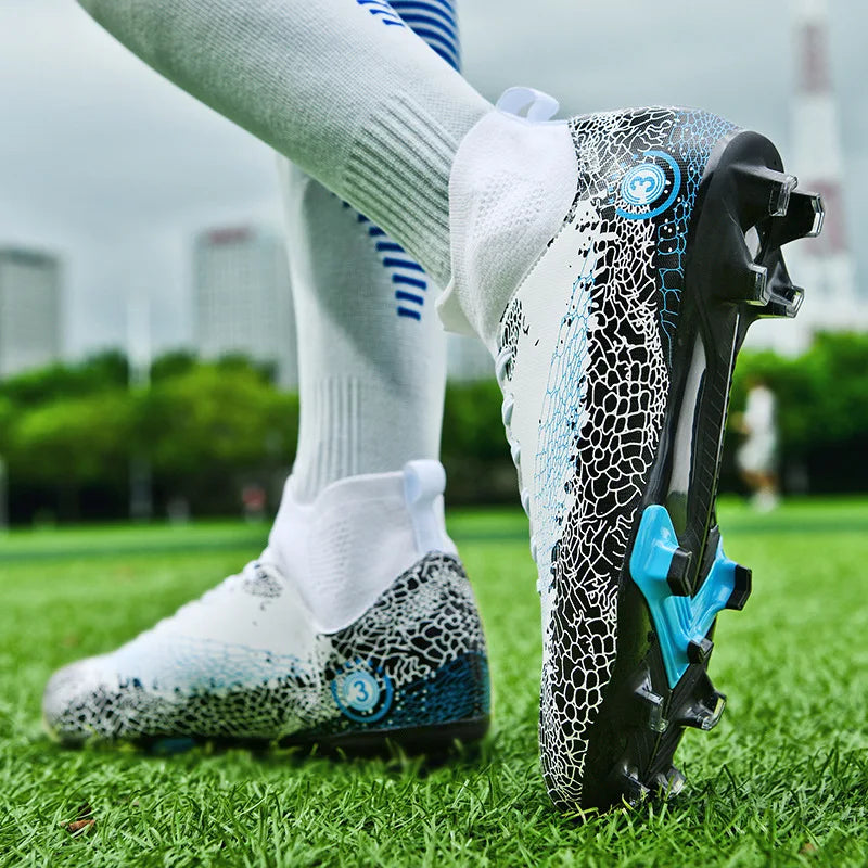 Chaussures de football professionnelles pour hommes et enfants, baskets de football, chaussures d'entraînement de futsal pour garçons, taille 35-45