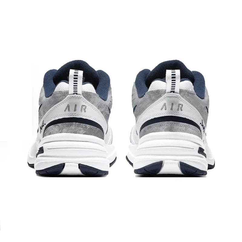 Custom Sneakers Nike Air Monarch 4 "Misty Night Blue Star" Classic Retro Men's Running Shoes