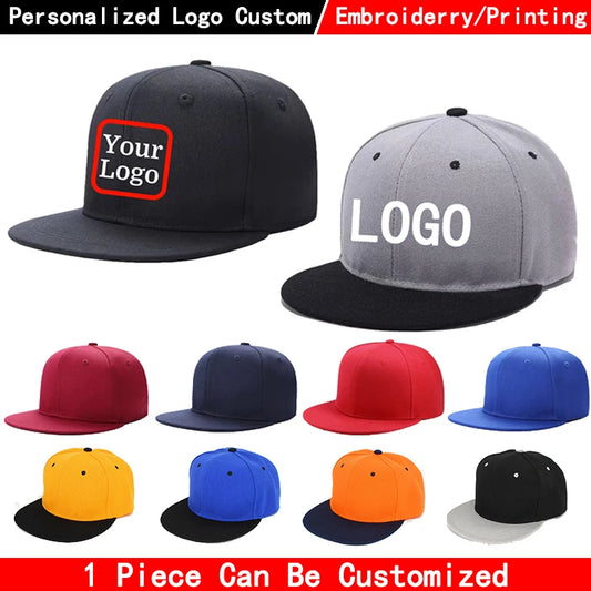 Personalized Logo Design Baseball Caps Custom Logo Sorority Cap Embroidery Monogram Color Block Baseball Caps Hip Hop Hats