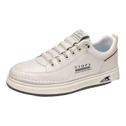 Men's Summer Fashionable Casual Driving Shoes Sporty Slip-On Loafers Versatile Comfortable Breathable Wear-Resistant Leather -..