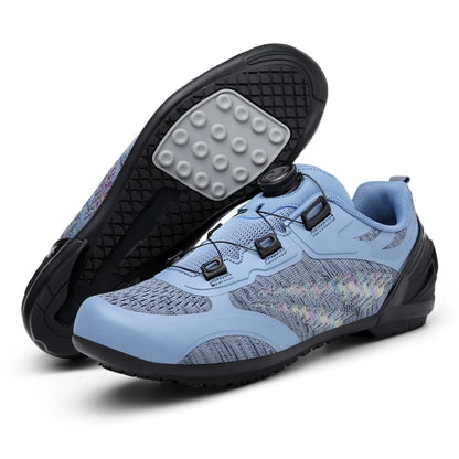 Mtb Cycling Shoes Men Women T03 Purple Breathable Speed Self-Locking Road Cycling Sports Shoes Outdoor Racing Training Sneakers